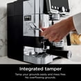 thumbnail image 2 of Ninja Luxe Caf? Pro Series Espresso Machine Drip Coffee Cold Brew Hot Water Integrated Tamper Built-In Grinder Hands-Free Frother For Cappuccinos Lattes Americanos Dairy Or Non-Dairy Es701, 2 of 5