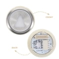 thumbnail image 3 of OUNONA Elevator Warning Bell Button 2Pcs for Emergency Situations in Silver Color, 3 of 8