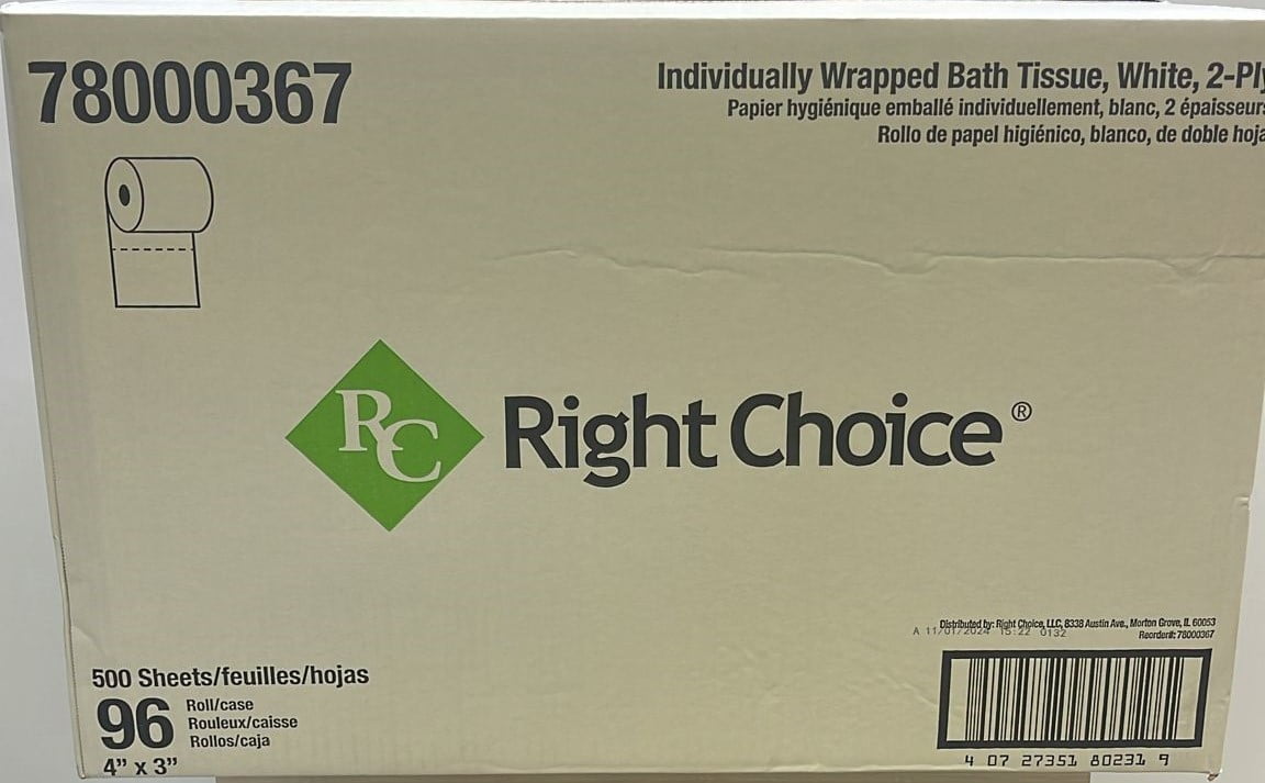 Toilet Paper 96 Cartons