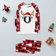 thumbnail image 6 of Linfrsh Christmas Pajamas for Family Matching Family Christmas Pajamas Set - Xmas Sleepwear PJs Light Gray,S, 6 of 7