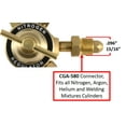 thumbnail image 5 of Two-stage regulator for Inert Gas. Inlet Connection: CGA-580 - Outlet Connection: 9/16â-18 RH, 5 of 5