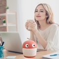 thumbnail image 5 of XKHAZA Cute Desktop Trash Can Wastebasket, Mini Countertop Garbage Can with Lid, Small Plastic Storage Bin for Home Kitchen Dressing Office Kids Bedroom, 5 of 6