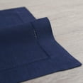 thumbnail image 3 of Mantel Solino Home Classic con dobladillo azul marino, 36 x 48 cm, juego de 4, 3 of 6