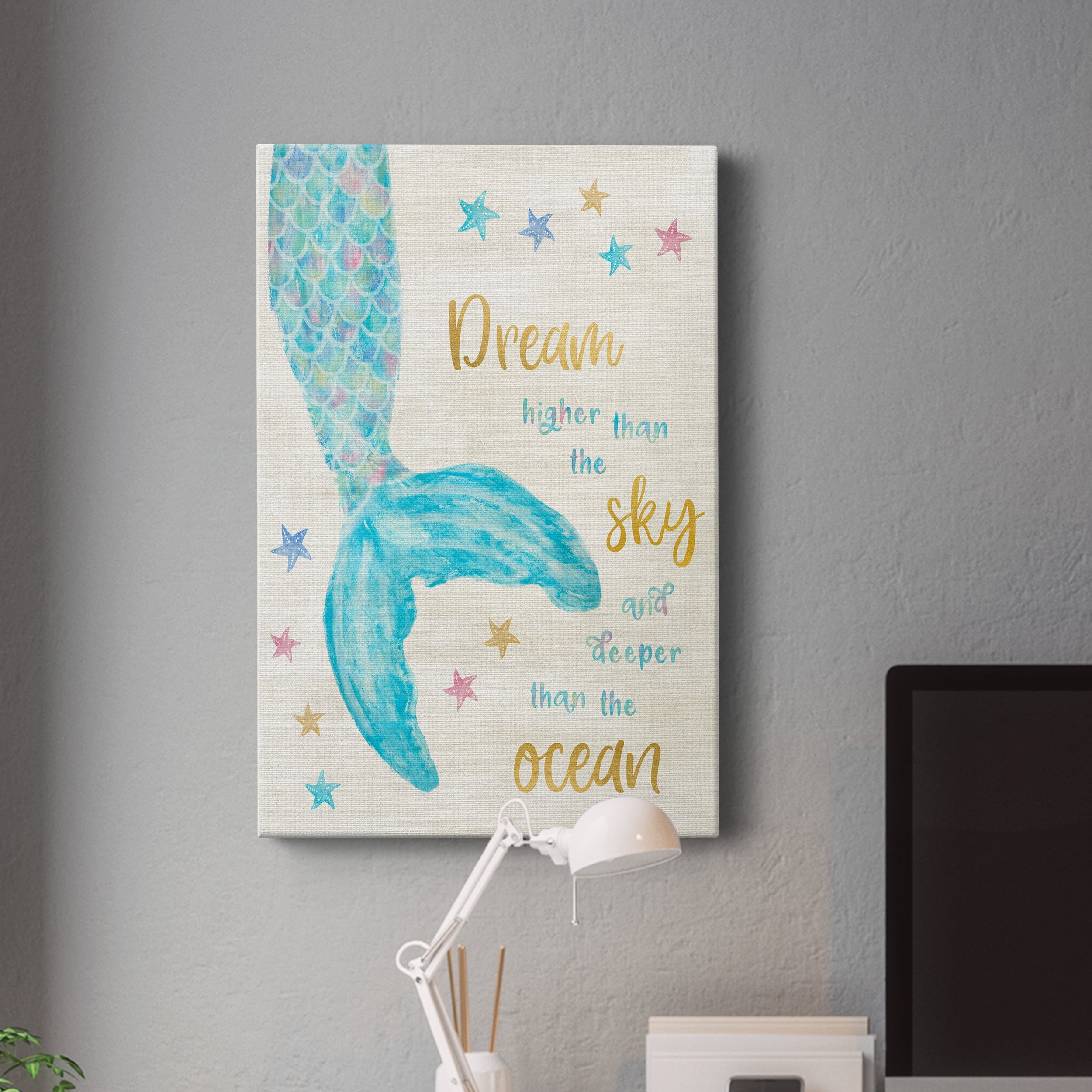 Mermaid Dream Premium Gallery Wrapped Canvas - Ready to Hang - 40 x 60