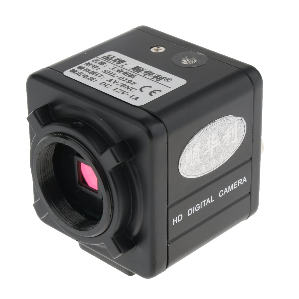 1200TVL HD Digital CCD microscope caméra BNC AV couleur vidéo objectif 
