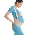 thumbnail image 1 of Cinturón abdominal de apoyo para embarazadas prenatales Cinturón abdominal transpirable para embarazadas en las cuatro estaciones Cinturón elástico completo Cinturón de neumático ajustable, 1 of 5