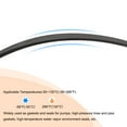 thumbnail image 4 of Uxcell EPDM Rubber Sheet Black with Adhesive 4'' Length 36'' Width 0.12'' Thick for Door Sealing Strip, 4 of 7