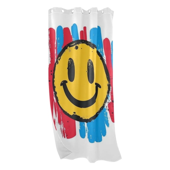 Yellow Cute Pattern Blackout Curtains for Living Room Bedroom 42W/52W x 84L Insulated Window Drapes 1 Panels