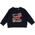 thumbnail image 2 of Inktastic I Listen to Country Music with My Daddy Guitar and Hat Baby Sweatshirt, 2 of 4