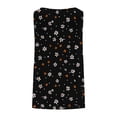 thumbnail image 4 of Jsaierl Summer Plus Size Tank Tops for Women Trendy Crewneck Sleeveless Tshirts Cute Floral Print Tunic Blouses Beach Flowy Hem Cami Top, 4 of 6