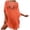 Orange, variant on Swimsuit Coverup for Women Batwing Sleeve Crewneck Tassel Hem Crochet Loose Beach Cover Up Dress Bathing Suit Dress