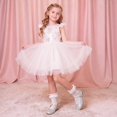 thumbnail image 6 of Berhood Girls Dress Shoes Casual Mary Jane Shoes Slip on Wedding Party Princess Shoes Silver 1 Big Kid, 6 of 6