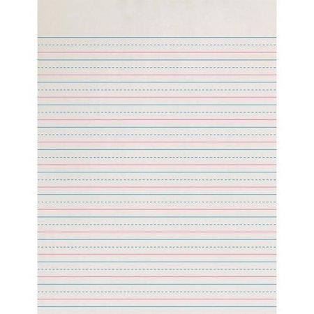 Zaner-Bloser Dotted Midline Newsprint Paper - Letter, Each