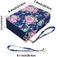 thumbnail image 2 of GHSDFBB Twill Fabric Pencil Case with Zipper Closure, Blue, 127 Count, 2 of 7