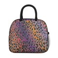 thumbnail image 2 of Womens Purple and Orange Of Leopard Print Lunch Box for Work,Insulated Lunch Bag for Women,Loncheras Para Mujer,Leakproof Adult Lunch Bag for Work,Beach,Travel,Picnic,Camping, 2 of 7