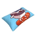 thumbnail image 3 of Fotbe Sushi Salmon Surfing Pillow Cases - Envelope Closure - Luxury, Extra Soft, Cooling Pillow Covers - Wrinkle, Fade, Stain Resistant-14"x20", 3 of 9