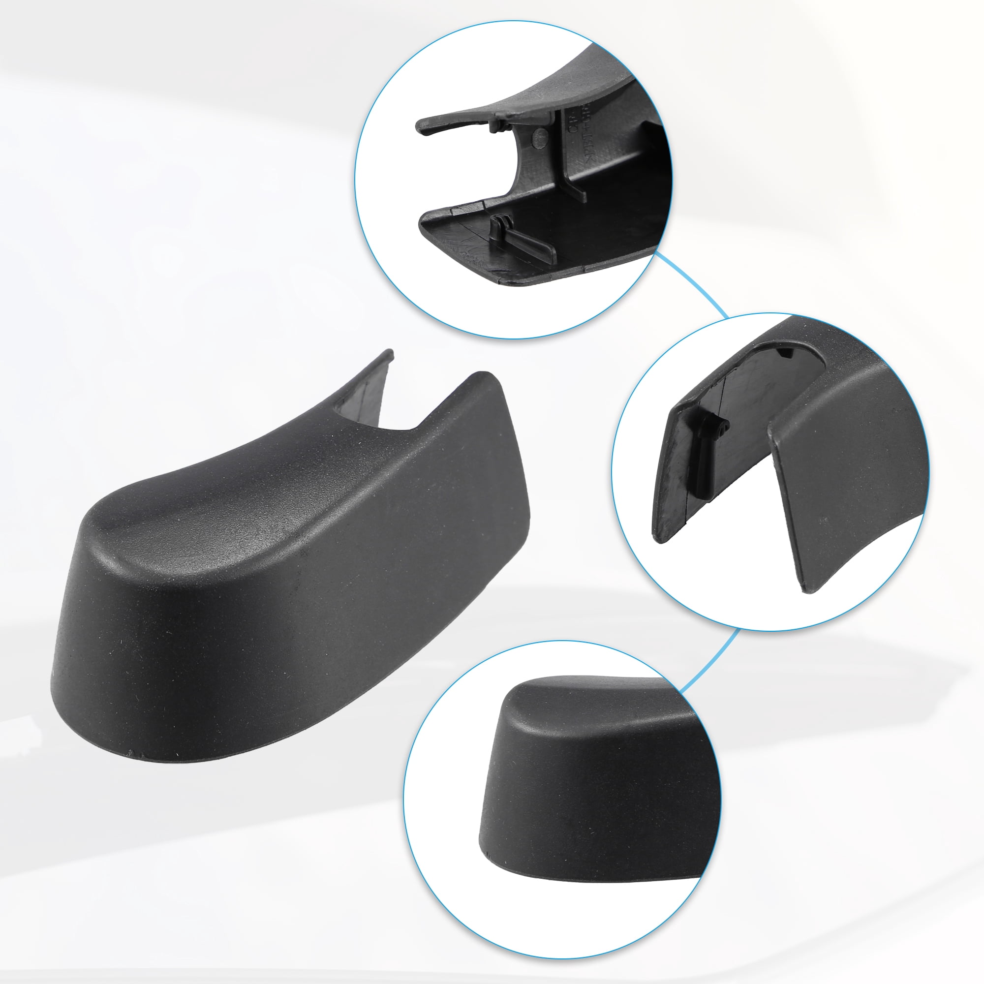 Unique Bargains Rear Wiper Arm Nut Cover Cap for BMW X1 X2 1-Pack Black