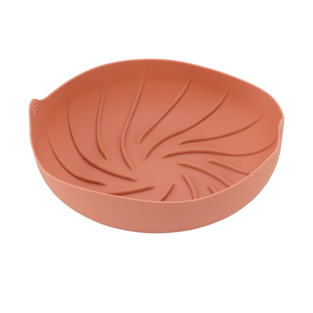 Revêtement en Silicone Réutilisable pour Friteuse, Friteuse Doublure en Silicone Chaleur Ronde Friteuse Panier en Silicone Friteuse Doublure en Silicone Technologie de Pointe