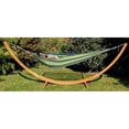 thumbnail image 2 of Gilbin Cotton Double Hammock Portable 2 Person Durable Extra Large Canvas Hammock, Canvas Double Brazilian Hammock, Perfect for Camping, Outdoors Gear, Backpack, Hiking, Hunting, Backyard, 2 of 6