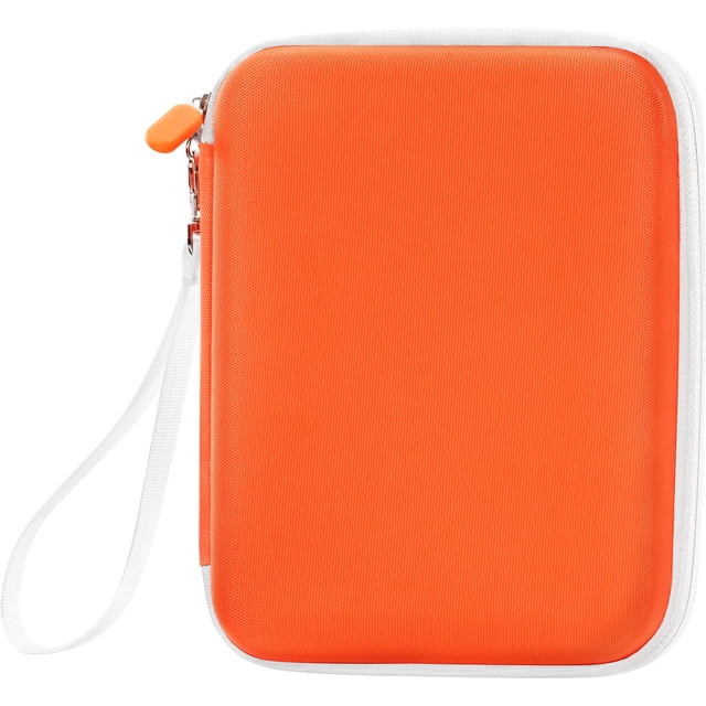 Funda de transporte ProCase para tarjetas Yoto con 80 bolsillos, color naranja