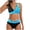 A17-Blue, variant on Women's High Waisted Bikini Sets Two Piece Swimsuit Tummy Control Bathing Suit V Neck Swimwear Swim Suit Gibobby(L,Green)
