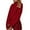 Brick Red, variant on Womens Sweaters Winter Clothing for Women Casual Oversized Knit Sweater Soft Comfortable Pullover for Fall Winter Everyday Wear