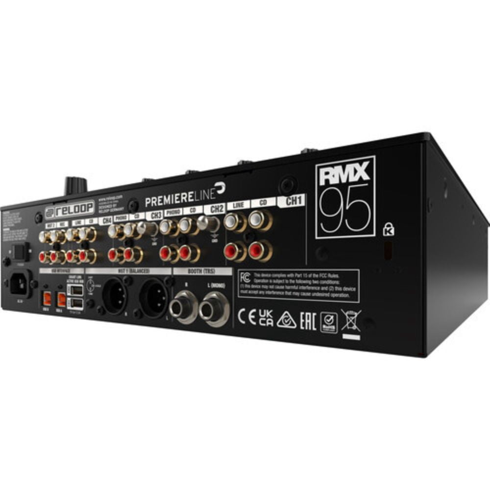 Reloop RMX‑95 Digital 4‑Channel DJ Mixer