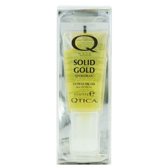 Gel de aceite para cutículas Atica Solid Gold de Nail Supplements, 15 ml