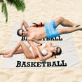 thumbnail image 6 of GZHJMY Beach Towel for Women Girls, Basketball Bath Towel, Oversized Lightweight Sport Towel, 31x51 Inch, 6 of 7