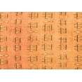 thumbnail image 1 of Ahgly Company Indoor Rectangle Abstract Orange Modern Area Rugs, 7' x 10', 1 of 4