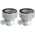 thumbnail image 2 of 2X 1.25" To 1.5" Type B Hose Adapter For Bestway Coleman Intex Replaces Kit, 2 of 6