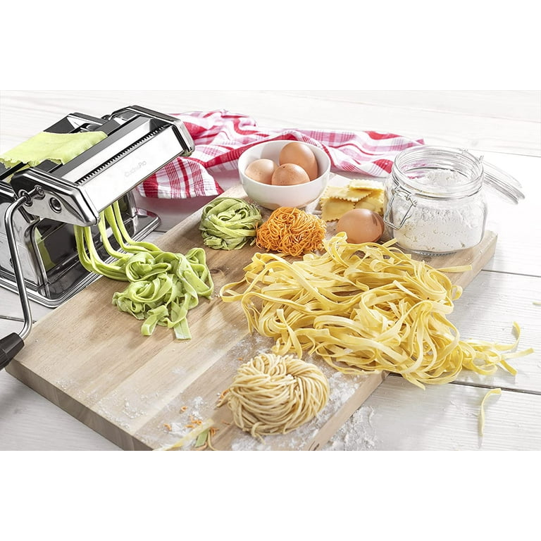 pack) Cucinapro Pasta Maker Deluxe Set pc Premium Stainless