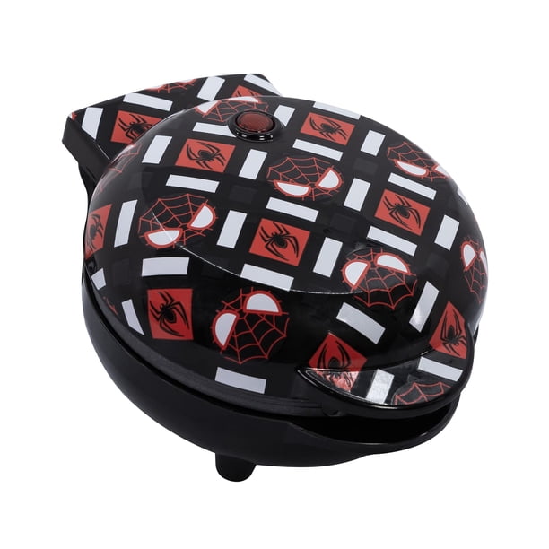 Uncanny Brands Marvel Miles Morales Mini waflera - Electrodoméstico de cocina Marvel