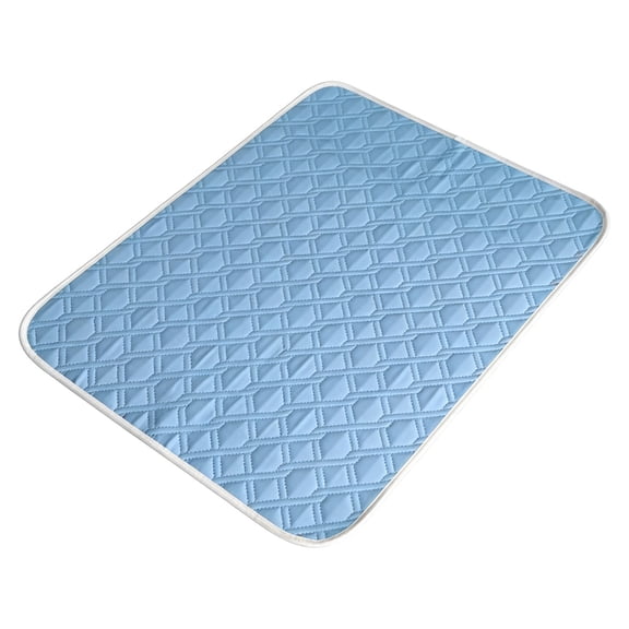 Summer Dog Cooling Mat Washable Ice Silk Self Cool Pad for Small Medium Large Dogs and Cats, Pet Sleeping Pad for Crate Bed Indoor Outdoor Floor Car Seats, Portable Thin Breathable Mat