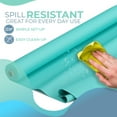 thumbnail image 4 of Exquisite 300 ft. x 40 in. Aqua Plastic Tablecloth Rolls -Disposable Table Cover Rolls, 4 of 8