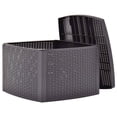 thumbnail image 3 of Mesa de exterior VidaXL Mocha Polipropileno 54x54x37cm, 3 of 6