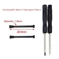thumbnail image 1 of 1 Set For Amazfit T-Rex 2/T-Rex 2 pro/T Rex 3 Watch Band Connector Screw Tool Rod Metal Adapter Pin Screwdrivers Accessories Black T-rex 2 pro, 1 of 5