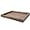 Re Brown, variant on Wood Decorative Tray, Distressed Outdoor Serving Tray with Wooden bead for Ottoman, Coffee Table, Entertaining, Home Decor, Rectangular 15.7”*11.8”*1.57” (Retro Brown)