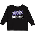 thumbnail image 3 of Inktastic Colorado Columbine Flowers Boys or Girls Long Sleeve Toddler T-Shirt, 3 of 5