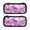Black, variant on Purple Crystal, Carrying Case For Nintendo Switch & OLED Version, Eva Lightweight Shockproof Protective Pouch Case for Game Console & Accessories with 10 Game Card Slot & Wristband, White