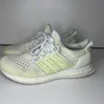 thumbnail image 1 of Adi - das Mens Ultraboost Clima AQ0481 White Yellow Running Shoes Sneakers Size 9, 1 of 6