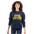 thumbnail image 3 of Athletic Soccer Fan Goal Getter Pun Sweatshirt for Men or Women Brisco Brands S, 3 of 6