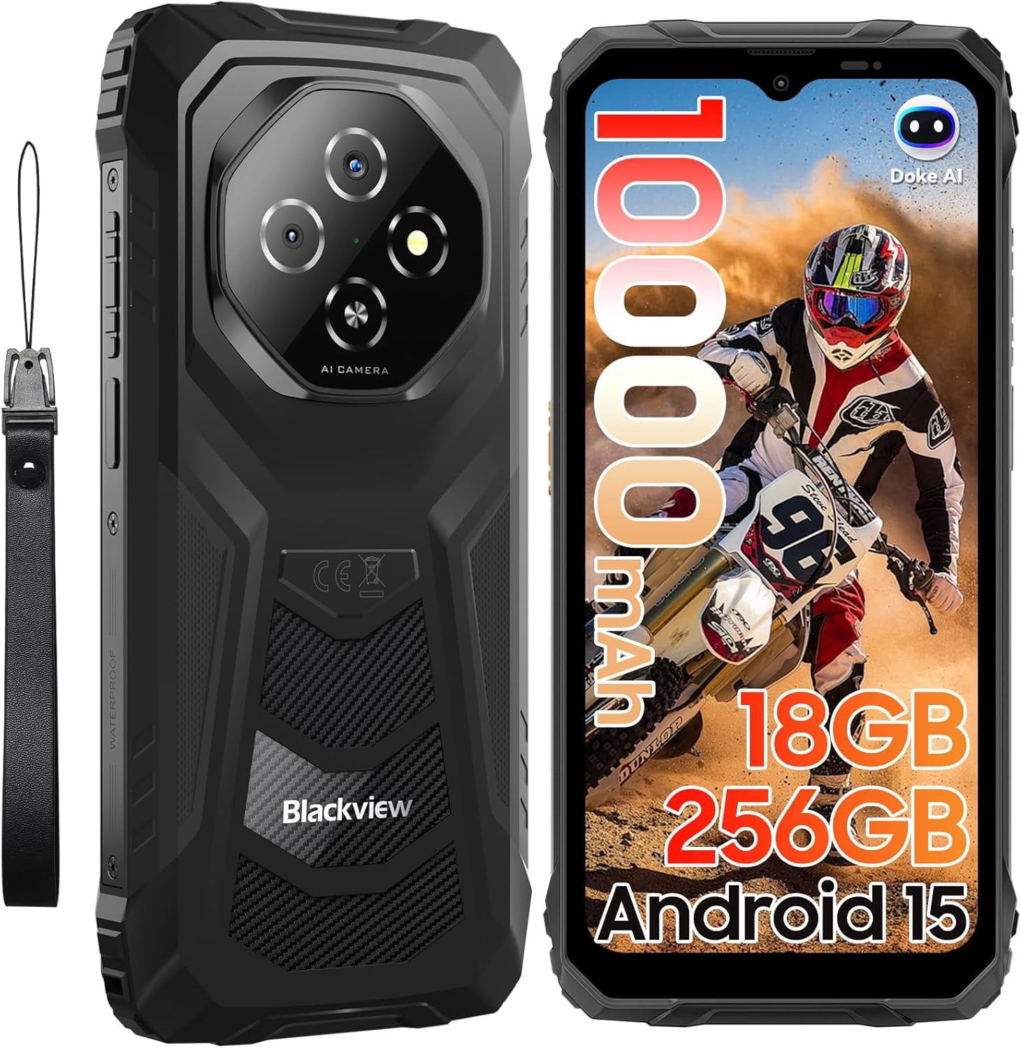 OUKITEL C61 Pro Smartphone, 6.88