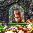 thumbnail image 5 of Fairy Door Miniature Fairy Garden Accessories Fairy House Resin Fairy Garden Decor Kit Fairy Garden Doors for Trees Outdoor, 5 of 7