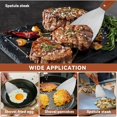 thumbnail image 2 of Plancha Spatula, Plancha Scraper Crepe Spatula Grill Spatula Plancha Scraper Espátula de acero inoxidable Barbacoa Espátula para asar carne Teppanyaki Parrilla Hamburguesa y limpieza Filete Barbacoa Placa Ormromra BST3055916, 2 of 5