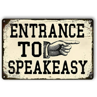 Roaring 20s Speakeasy Party Entrance Decor (with free printables)