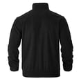 thumbnail image 5 of dzxyzu Men's Corduroy Shirts Casual Long Sleeve Stand Up Collar Shacket Jackets Lightweight Button Down Workwear Coat Tops with 2 Flap Pockets 2024 Winter Saving, 5 of 9
