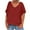 Red-20, variant on Mittory Women's V Neck Oversized T-Shirts Summer Short Sleeve Shirts Loose Casual Tops Tee