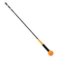 thumbnail image 1 of Golf Swing Trainer Portable Swing Training Aid for Speed Flexibility Rhythm Warm Orange 100cm, 1 of 9