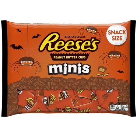 UPC 034000470334 product image for Hershey's Reese's Minis Snack Size Halloween Peanut Butter Cups, 9.8 Oz. | upcitemdb.com